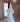 Elegant Chiffon Sky Blue Shawl Ball Gown Prom Dress for Women