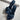 Women's Denim Blue Flower Round Toe Strappy Thin High Heels Stiletto Slippers