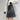 Women's Sheepskin High Waist Rhombic Plaid Metal Circle Decor Slim A-Line Short Skirt