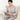Spring Autumn Printed Thin Polyester Ice Silk Long-sleeved Sleepwear Pajama Set for Men