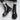 Men's Winter Warm Leather Thick Bottom Lace-Up Non Slip Motorcycle Boots