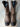 Winter Retro Vintage Synthetic Leather Slip-on Cowboy Boots for Men and Women