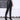 Women's Casual Streetwear Soft Sheepskin Vertical Grain High Waist Pencil Pants