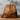 Men's Vintage Genuine Cowhide Leather Makeup Toiletries Computer Handbag