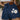 Women's Vintage Summer Daily Wear Multi Pocket Flower Embroidery Denim Shorts