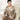 Gray Brown Thin Polyester Ice Silk Long-sleeved Sleepwear Pajama Set for Men