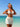 Tied Halter Backless 3 Piece Skirt Summer Beach Swimming Bikini Set for Women