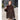 Women's Autumn Winter Fashion Vintage Leopard Waterproof Mink Fur Belted Jacket
