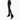 Women's Autumn Winter Pointed Toe Wedges Stretched Legging Boots