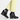 Square Toe Mixed Colors Metal Buckle Wedged Ankle Boots for Women