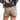 Women's Summer Vintage Leopard Print Ripped Raw Hem High Waist Denim Shorts