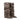 Women's Autumn Fashion Pointed Toe Wedge Heel Printed Knee-high Boots