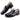 Men's Classic Italian Genuine Leather Slip-On Metal Chain Loafers Dress Shoes