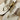 Women's Gold Retro Clip-toe Flat Shallow Pull-on Roman Flip-flops Sandals