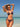 Women's Bohemian Print Tied Halter Push Up Bikini High Cut Thong Swimsuit