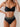 Cross Push Up Hollow Strapped Bikini High Waist Brazilian Swimwear for Women