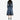 Women's Genuine Leather Short Zipper Locomotive Jacket and Long Maxi Skirt Set