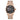 Men's Stainless Steel Automatic Mechanical Luminous Earth Star Design Waterproof Watch