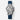 Women's 30mm x 41mm Irregular Case Crystal Mirror Ultrathin Roman Number Quartz Watch