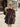 Women's Autumn Winter Fashion Vintage Leopard Waterproof Mink Fur Belted Jacket