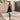 Classic Retro O-Neck Sleeveless Sheepskin Straight Short Dress for Women