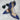 Women's Blue Leather Carved Flowers High Heels Lace-up Pointed Toe Pumps
