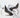 Women's Black Leather Carved Flowers High Heels Lace-up Pointed Toe Pumps