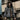 Men's Gray Color Shearling Sheepskin Leather Detachable Fur Hooded Winter Jacket