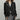Women's European and American Style Belt Zipper Sheepskin Loose Short Jacket