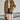 Women's Sheepskin Suede Vintage Style Wide Shoulder Casual Jacket