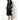 Women's Streetwear Lapel Metal Button Decor Sheepskin Long Slim Trench Coat