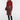 Lambskin Side Split Back Zipper A-Line Genuine Leather Jupe Skirt for Women