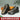 Casual Fashion Men's Black Gold Snake Skin Genuine Leather Sneakers