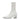 Women's Strange Middle Heel Square Toe  Slip-on Elastic Synthetic Leather Skinny Boots