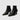 Women's Solid Color Pointed Toe Back Zipper Thin Kitten Heel Short Boots