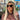 Oversized Vintage Punk Fashion Square One Piece Goggle Sunglasses for Women