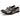 Men's Black Snake Pattern Square Toe Slip-On Genuine Leather Loafers Shoes