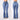 European American Style Women's High Waist Skinny Hip Lifting Bootcut Jeans