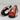Trendy Fashion Crocodile Skin Casual Style Lace Up Men's Red Sneakers