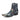 Luxury Genuine Leather Pointed Toe High Heels Studded Italian Chelsea Ankle Boots