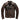 Men's Solid Genuine Cowhide Leather Lapel Collar Motorcycle Jacket