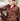 Spring Autumn Maroon Printed Thin Polyester Ice Silk Long-sleeved Pajama Set for Men
