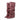 Women's Autumn Fashion Pointed Toe Wedge Heel Printed Knee-high Boots