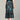 Sheepskin Vintage Print High Waist Wrap Hip Mermaid Skirt for Women