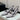 Women's 5cm High Heels Pointed Toe Slingbacks Suede White Runway Sandals
