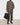 Women's High Waist Slim French Casual Straight Cropped Sheepskin Leather Pants
