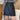 Women's Harajuku Fashion Sheepskin High Waist Wrap Hip A-line Mini Skirt