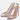 Pink Peep Toe Crystal Decor Slingback Hi-heel Pumps for Women