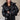 Women's Casual Real Sheepskin Removable Hat Button Zipper Oversized Short Winter Coat