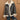 Women's Sheepskin Leather and Fur Stand Collar Loose Locomotive Winter Jacket